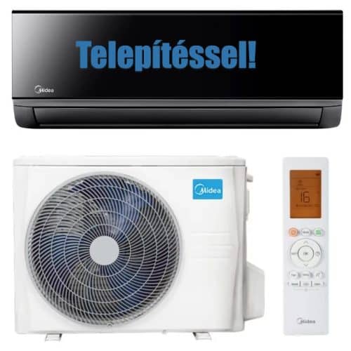 Midea Xtreme Save Black 3,5 kw Klíma Szett Telepítéssel